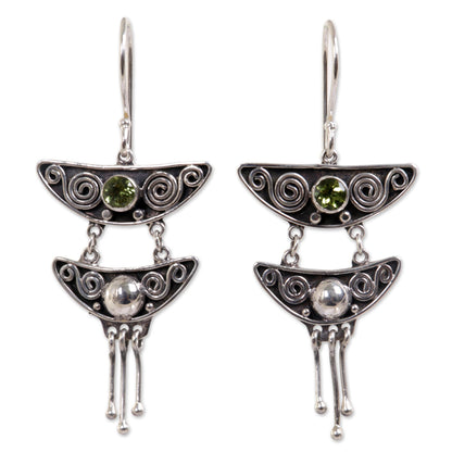 Summer Moonlight Sterling Silver Earrings