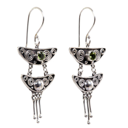 Summer Moonlight Sterling Silver Earrings