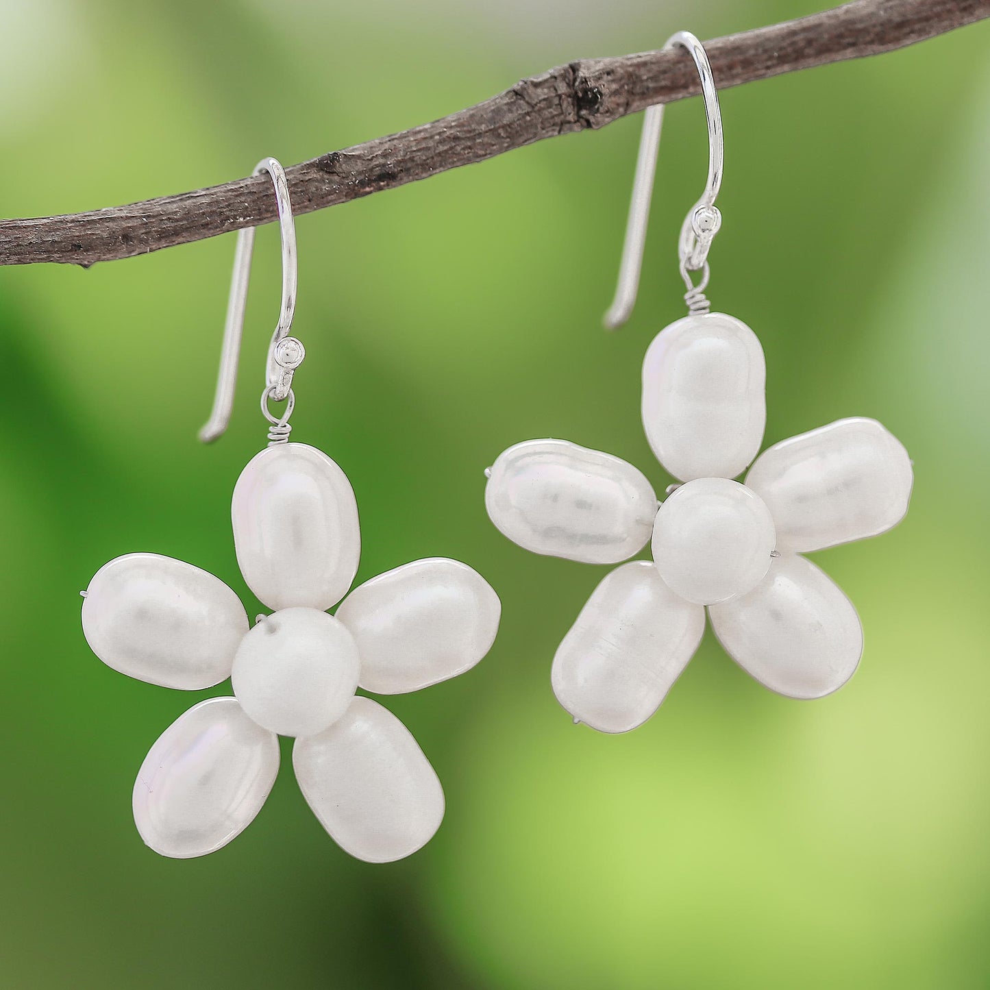 Pearl Paradise Pearl Flower Earrings