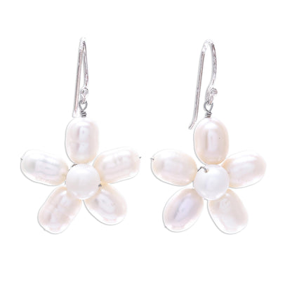 Pearl Paradise Pearl Flower Earrings