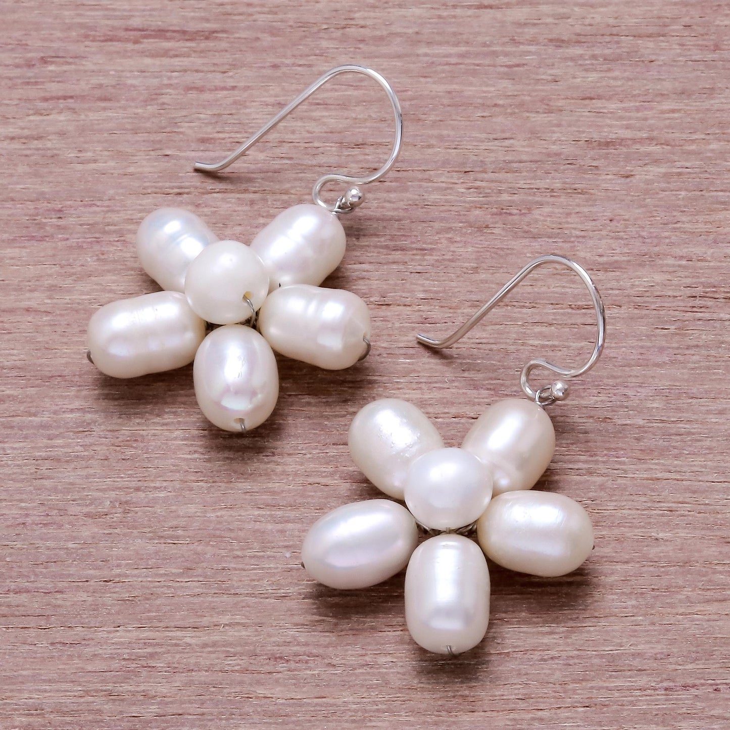 Pearl Paradise Pearl Flower Earrings