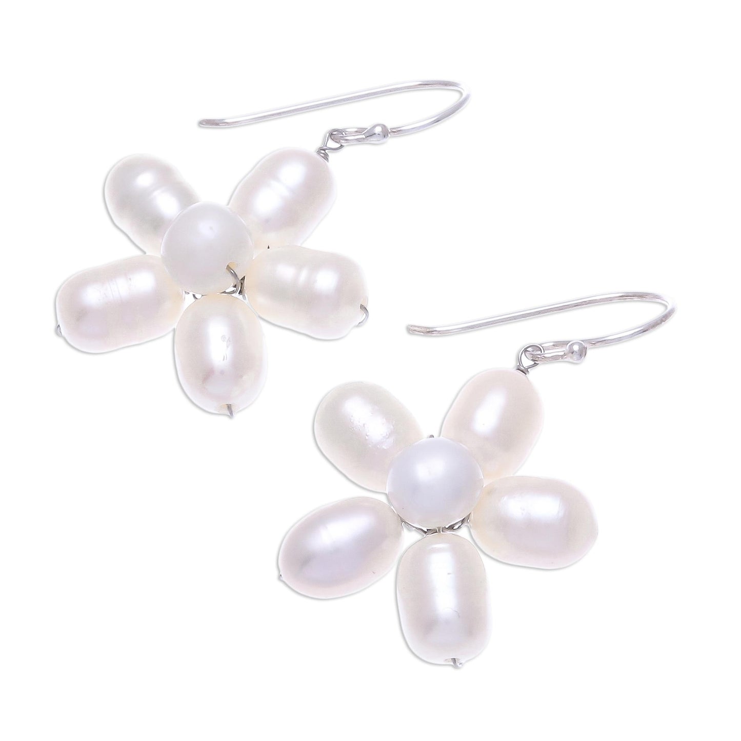 Pearl Paradise Pearl Flower Earrings