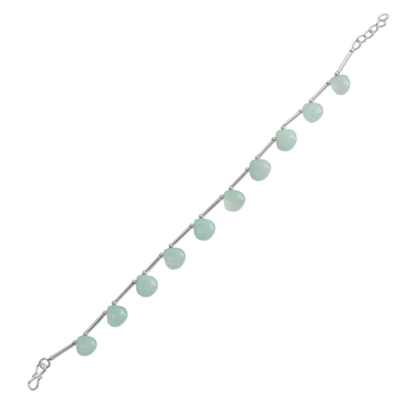 Aqua Magic Chalcedony anklet