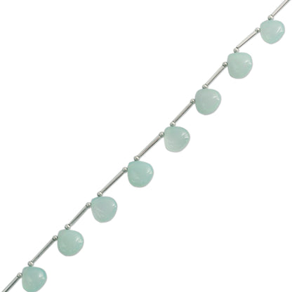 Aqua Magic Chalcedony anklet