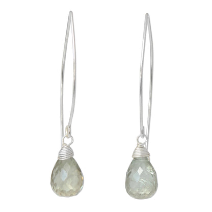 Sublime Quartz dangle earrings