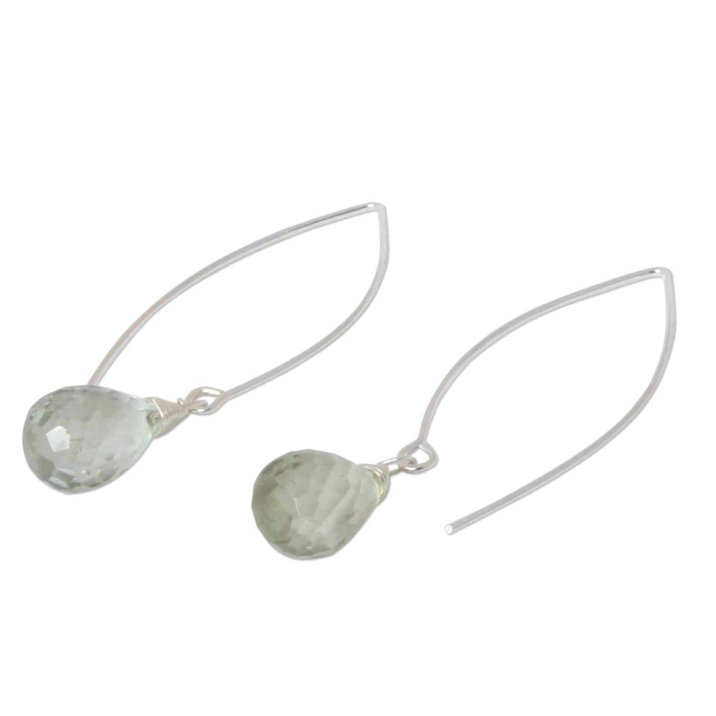 Sublime Quartz dangle earrings