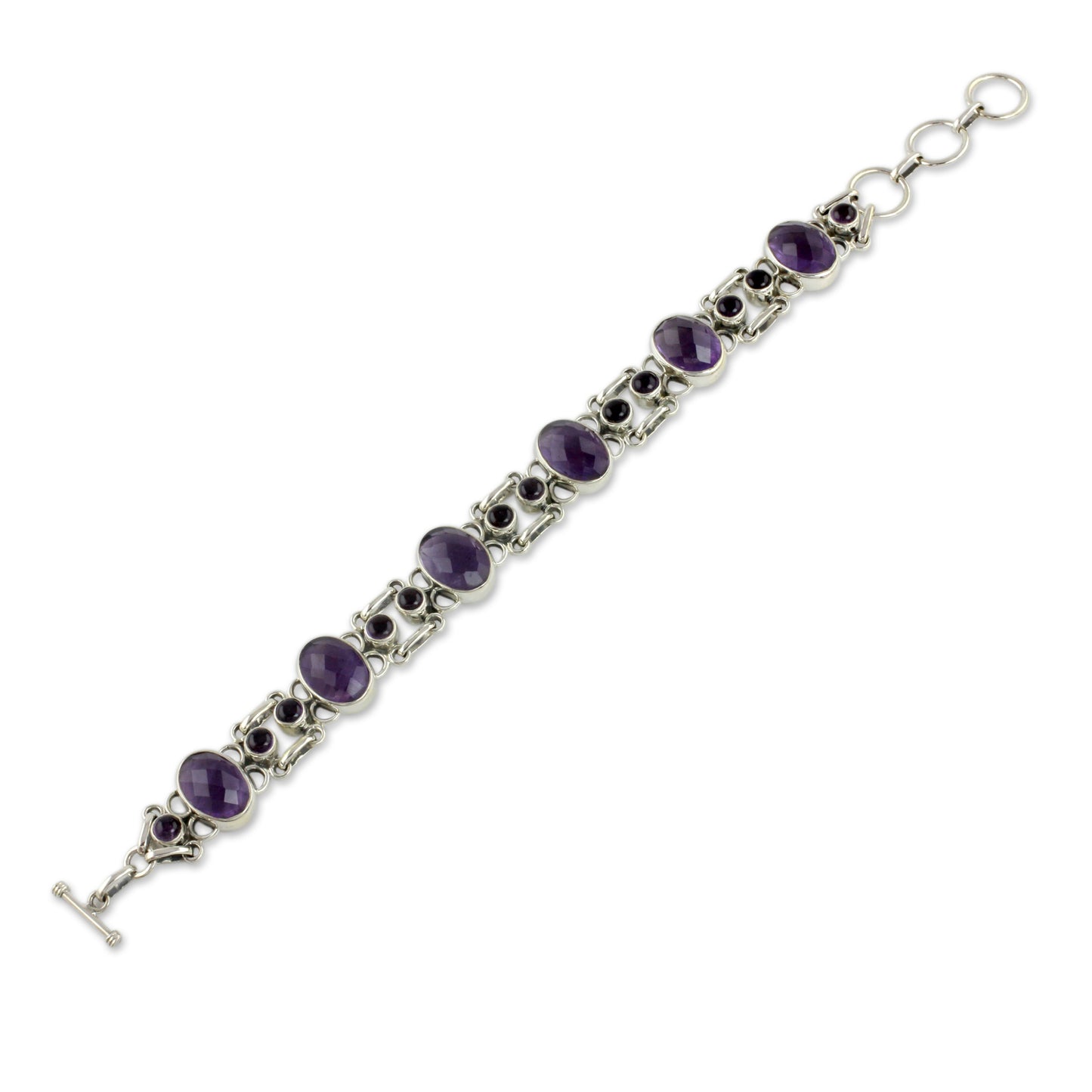 Royal Purple Amethyst Bracelet