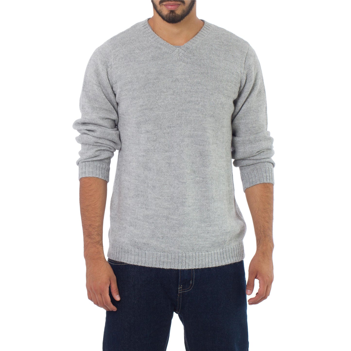 Favorite Memories Men's Gray Sweater