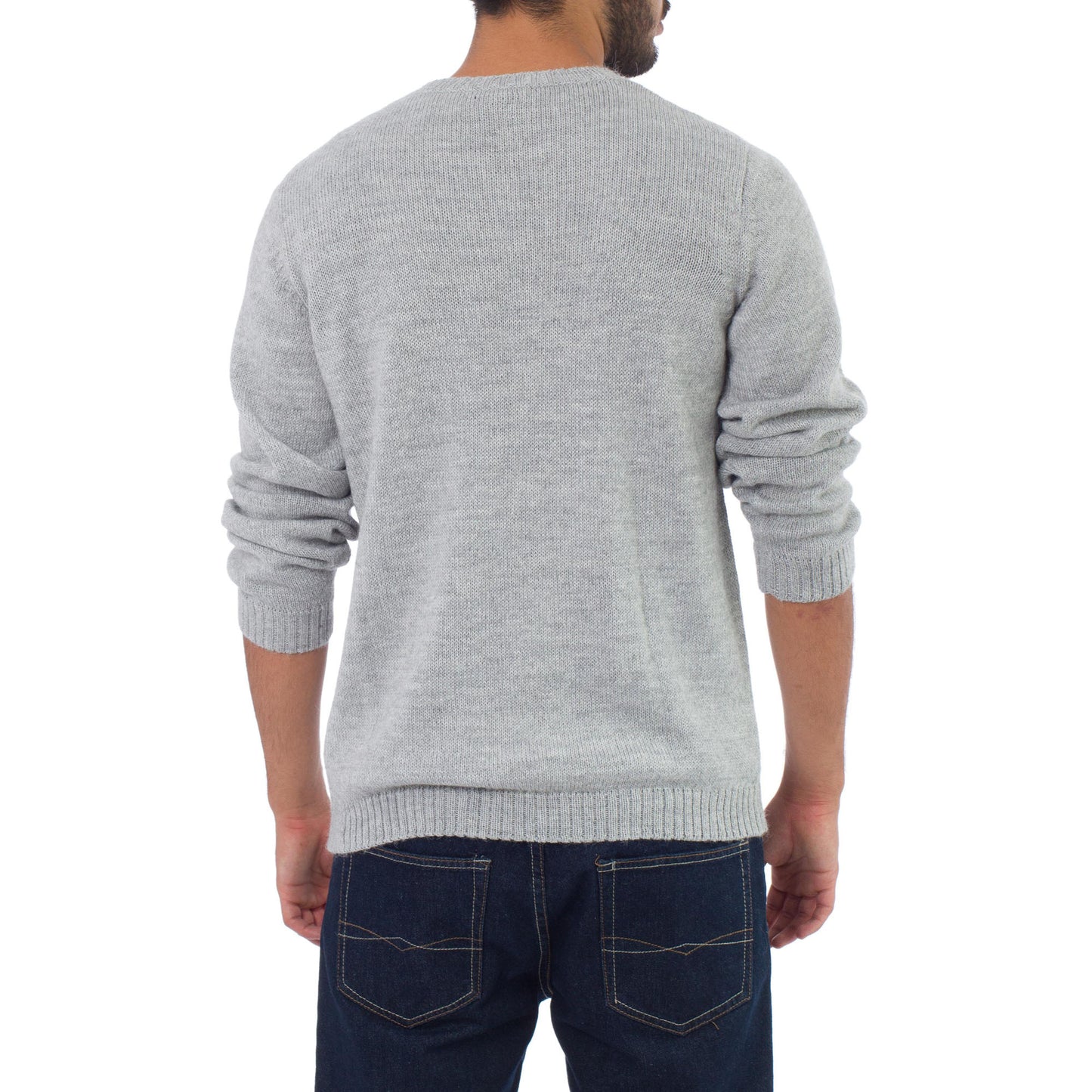 Favorite Memories Men's Gray Sweater