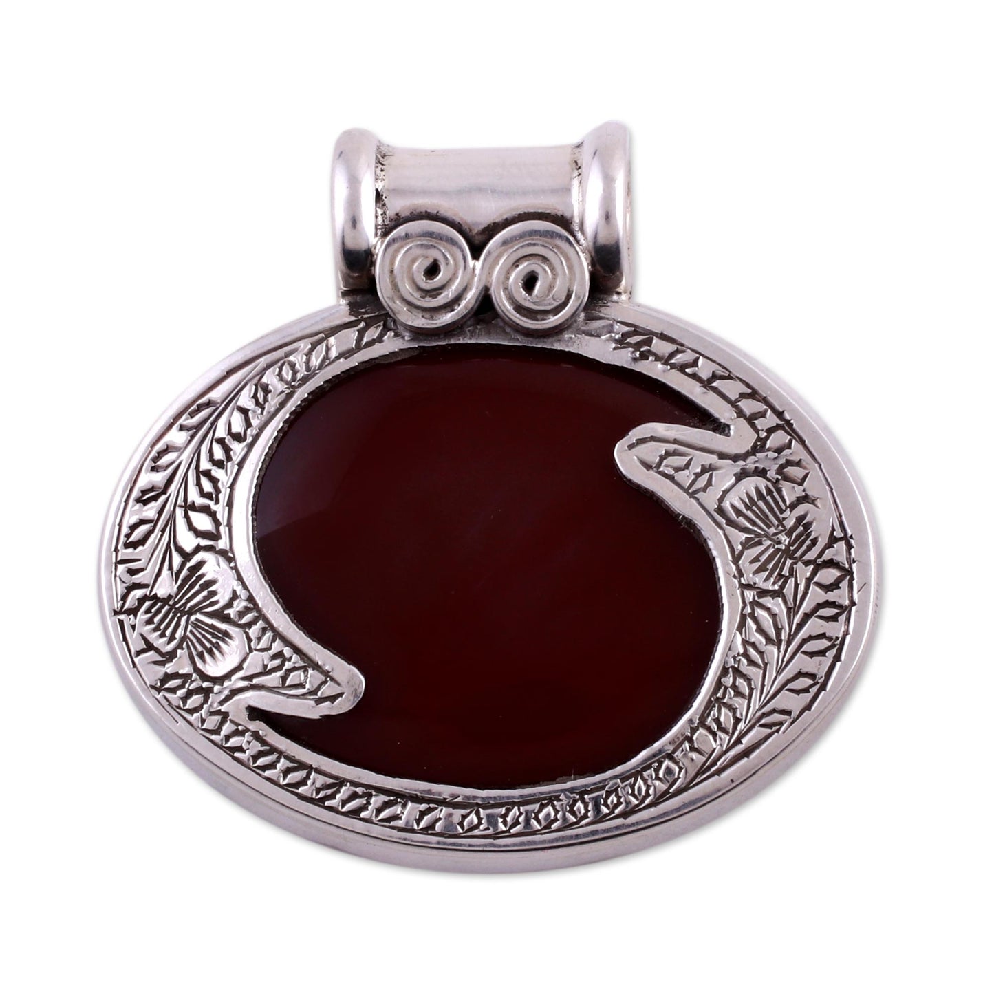 Royal Amulet Sterling Silver Pendant