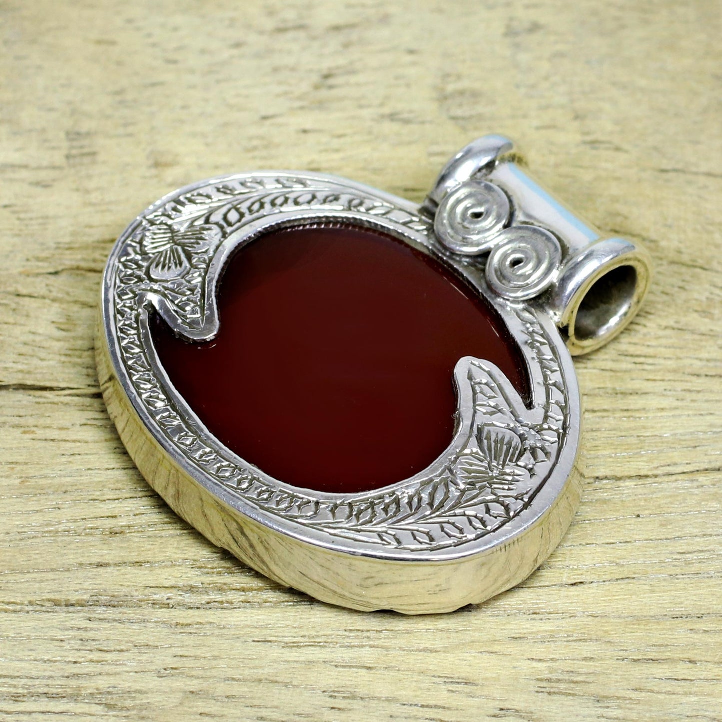 Royal Amulet Sterling Silver Pendant