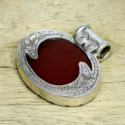 Royal Amulet Sterling Silver Pendant