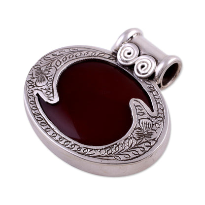 Royal Amulet Sterling Silver Pendant