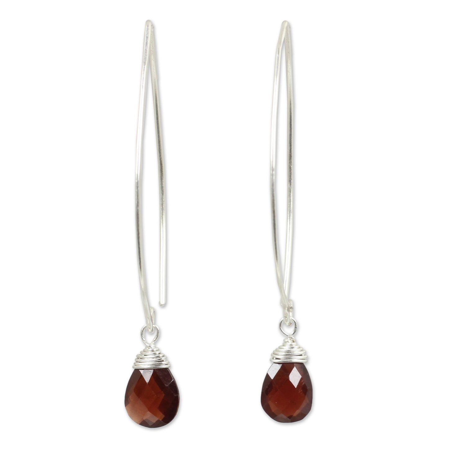 Sublime Garnet Earrings