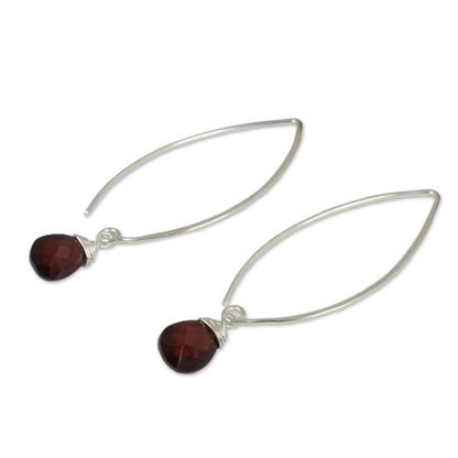 Sublime Garnet Earrings