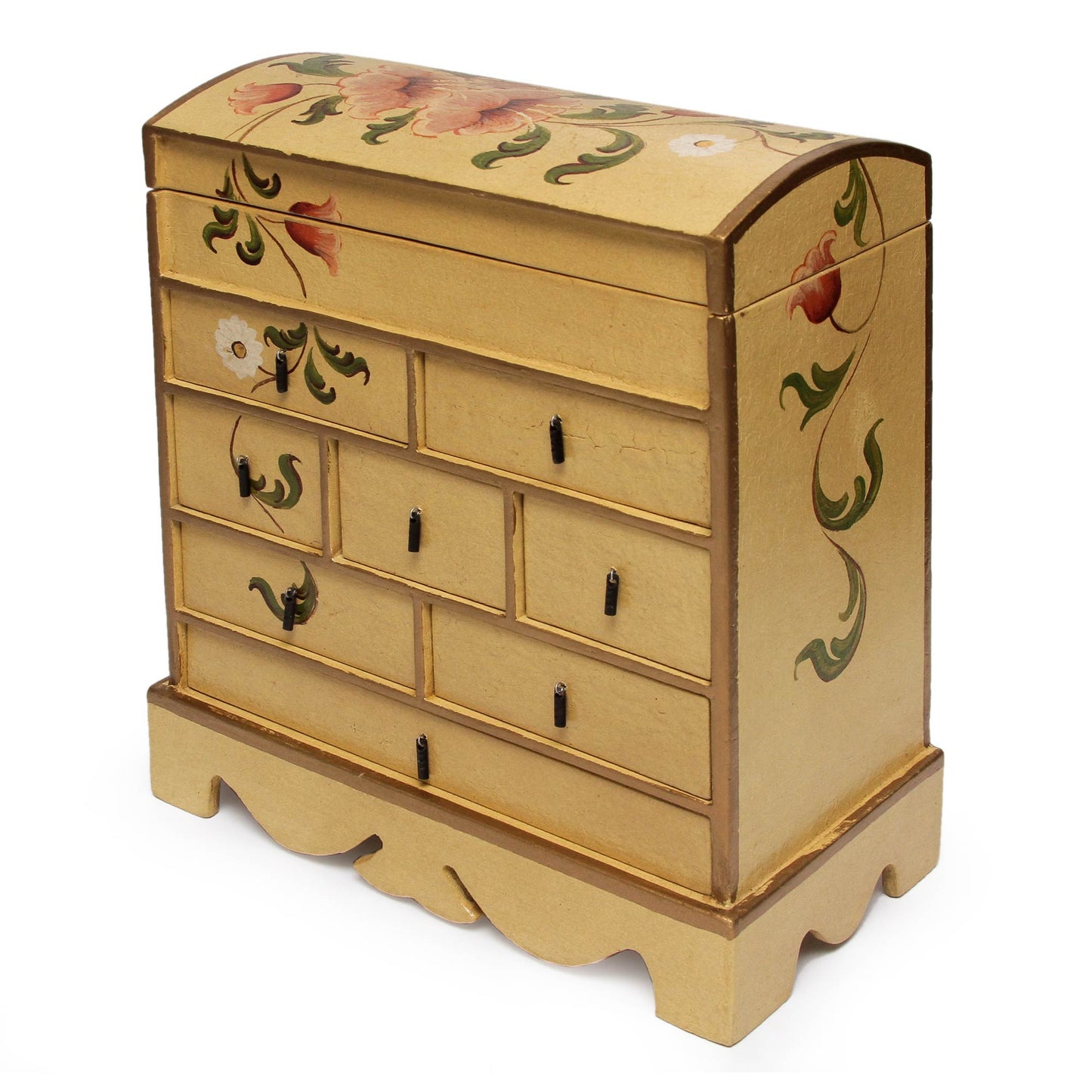 Tulips Floral Wood Decorative Box