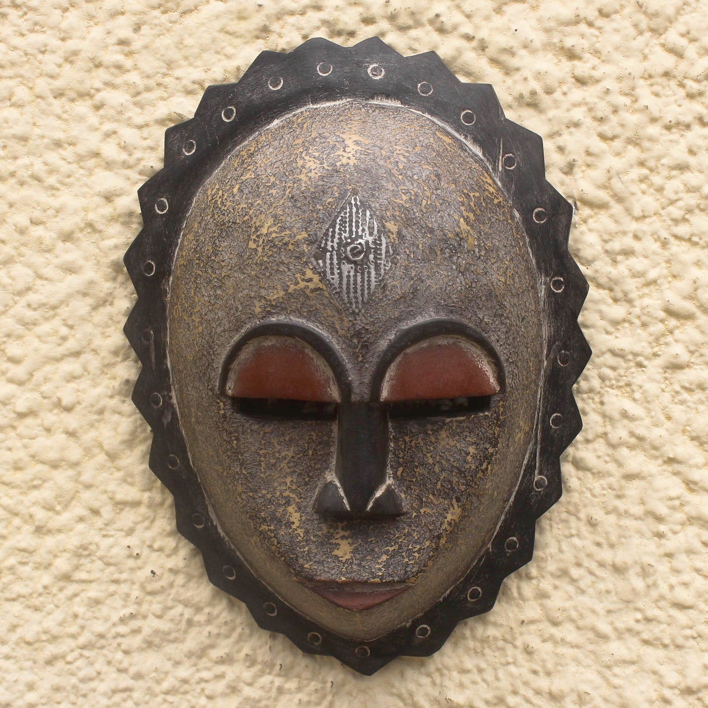 Foreigner Nigerian wood mask