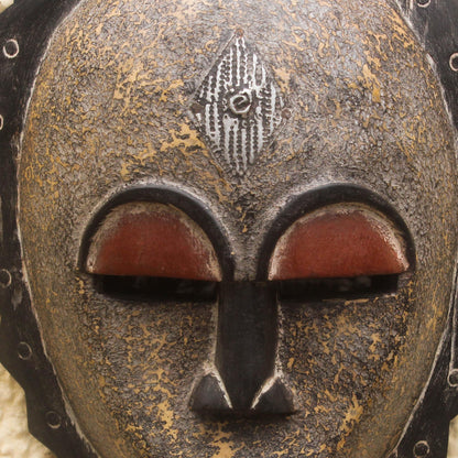 Foreigner Nigerian wood mask