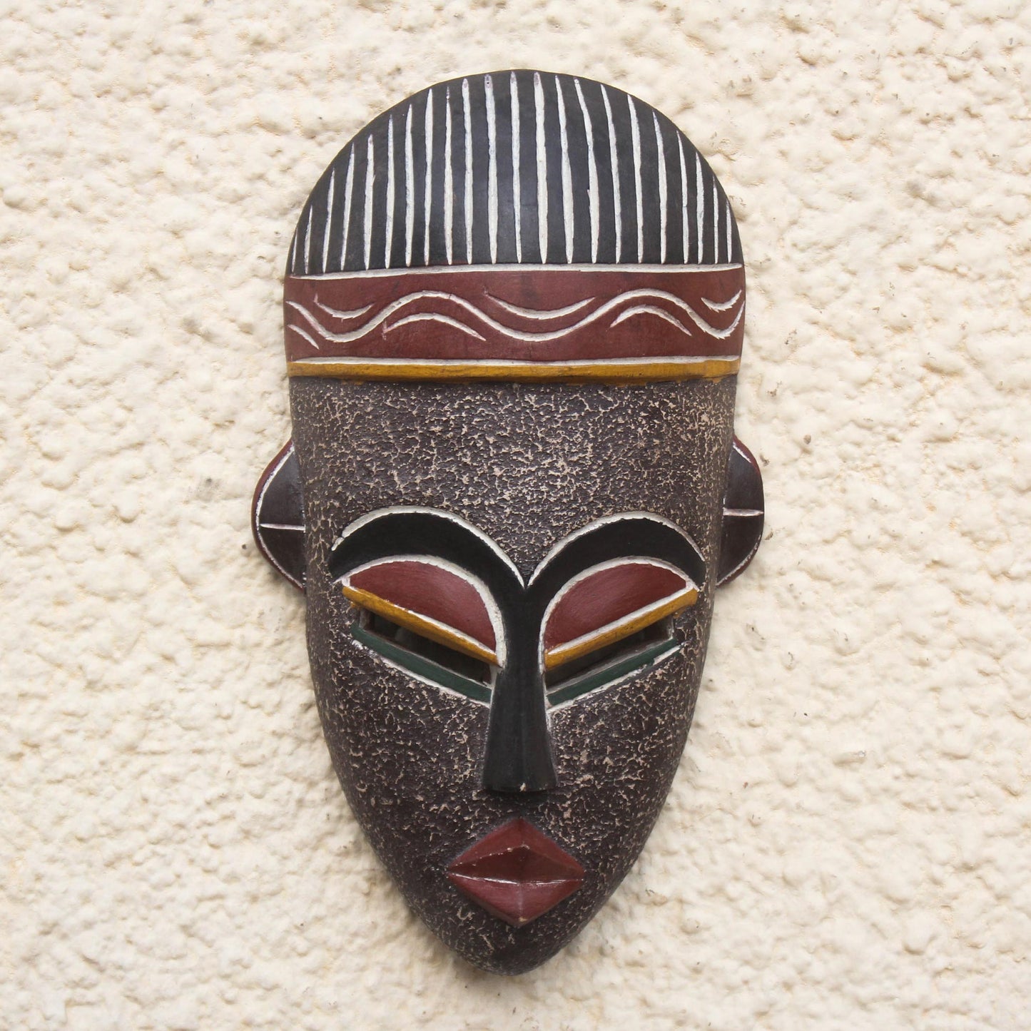 Berber Man Ethiopian wood mask