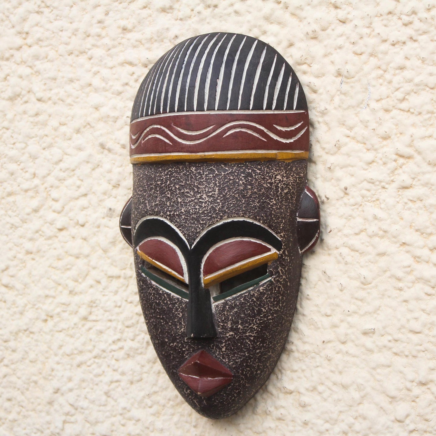 Berber Man Ethiopian wood mask