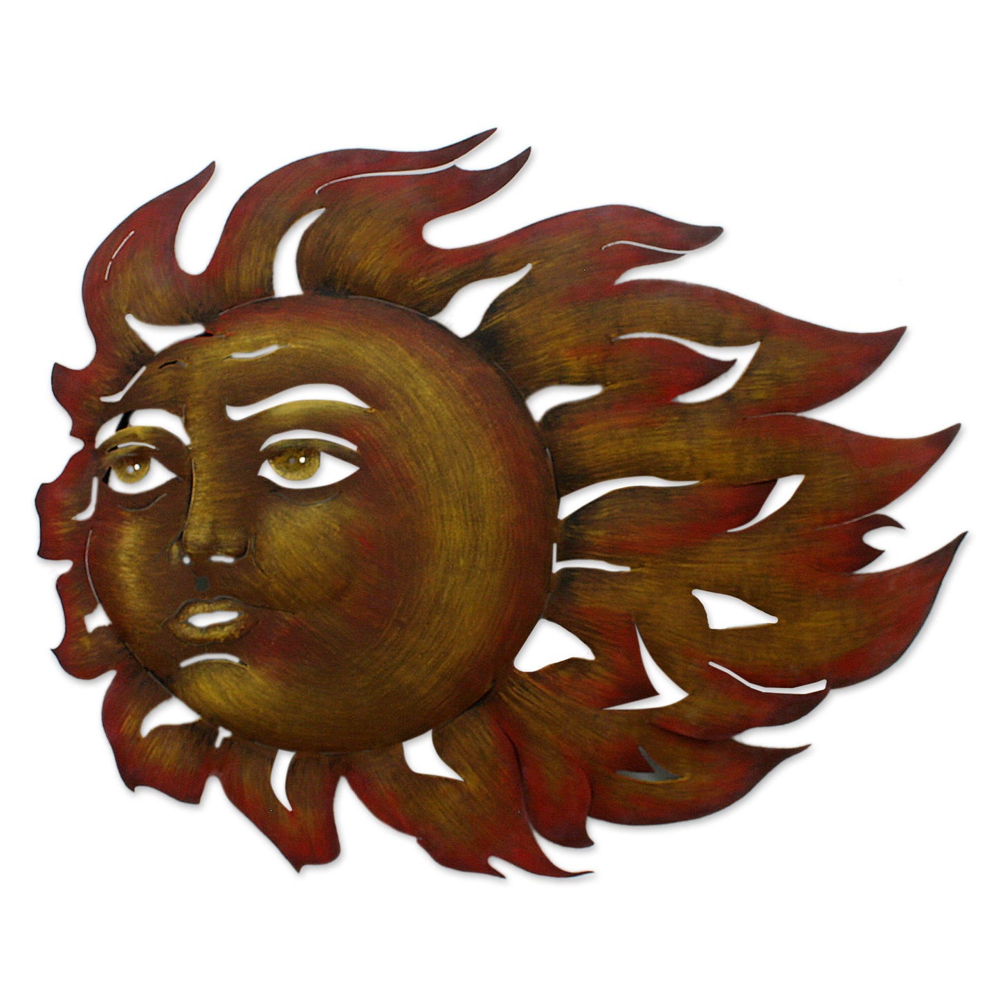 The Sun's Song Fair Trade Steel Wall Art Sculpture