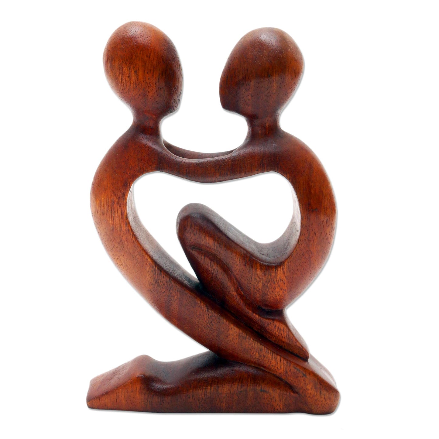 True Love Original Romantic Wood Sculpture