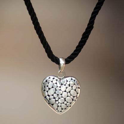 My Loving Heart Sterling Silver Heart Necklace