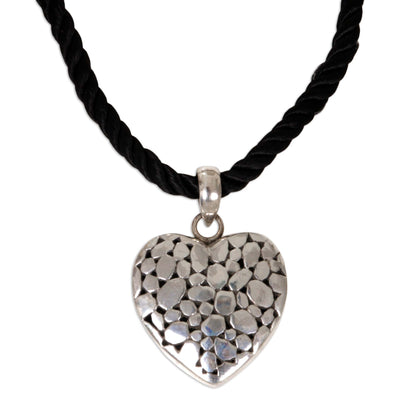 My Loving Heart Sterling Silver Heart Necklace