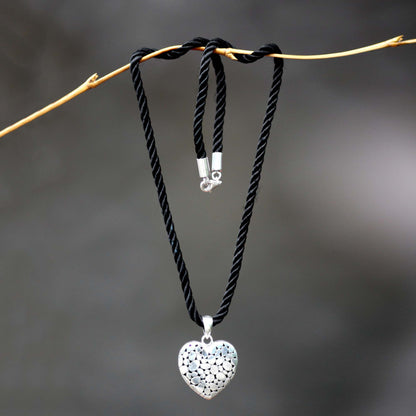 My Loving Heart Sterling Silver Heart Necklace