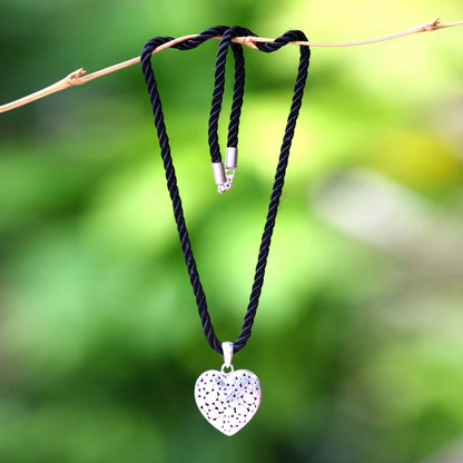 My Loving Heart Sterling Silver Heart Necklace