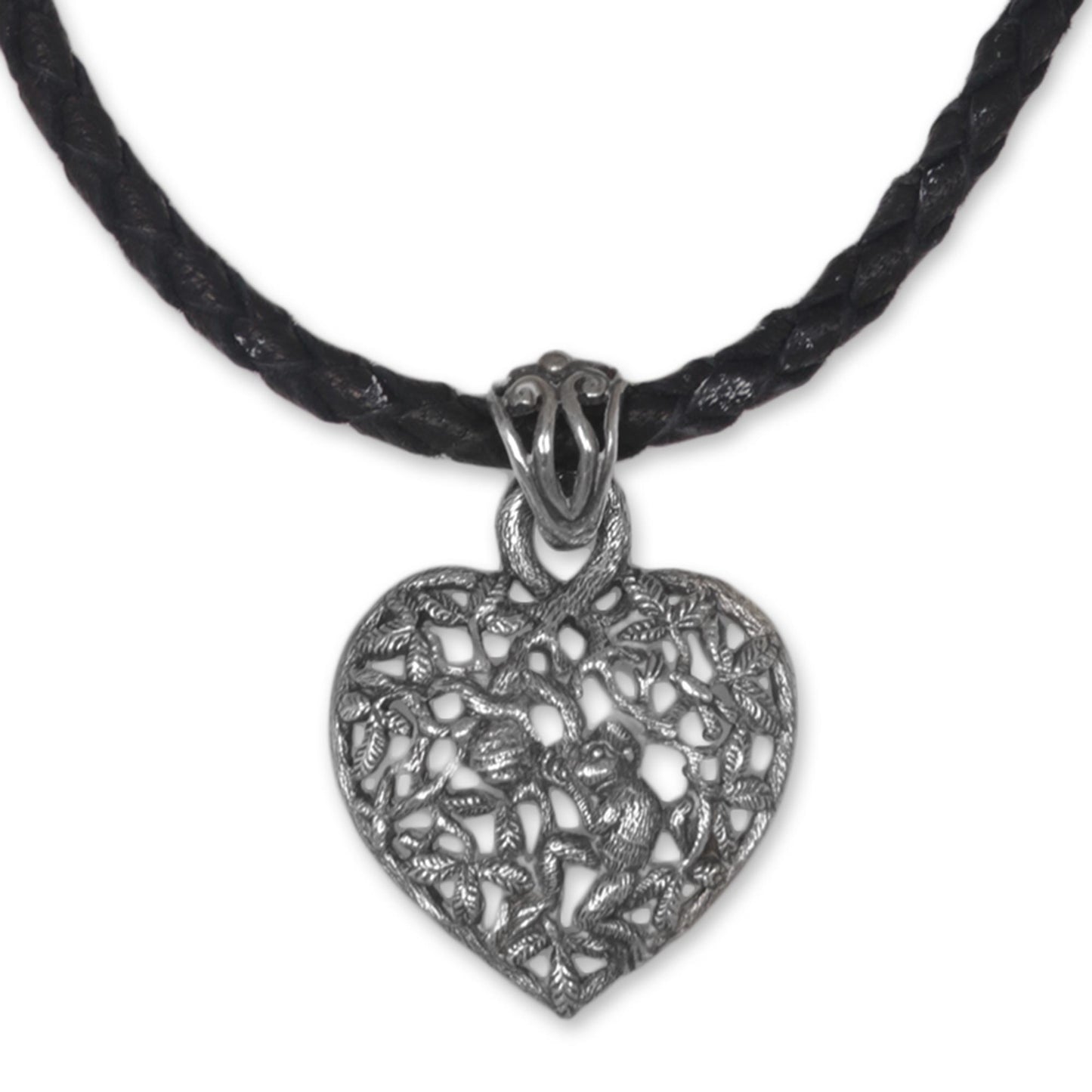 Love of Nature Sterling Silver Necklace