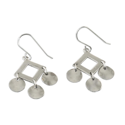 Joyous Sound Fair Trade Sterling Silver Chandelier Earrings