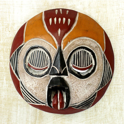 Woman of Fire Fair Trade African Wood Mask