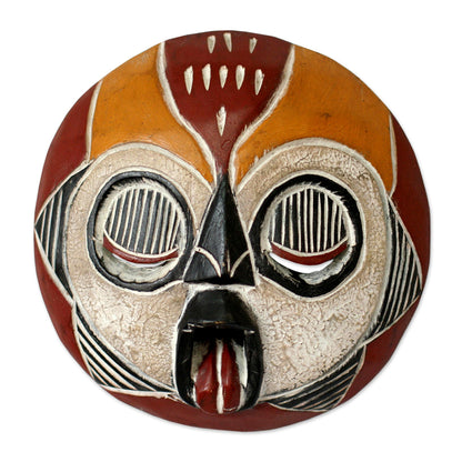 Woman of Fire Fair Trade African Wood Mask