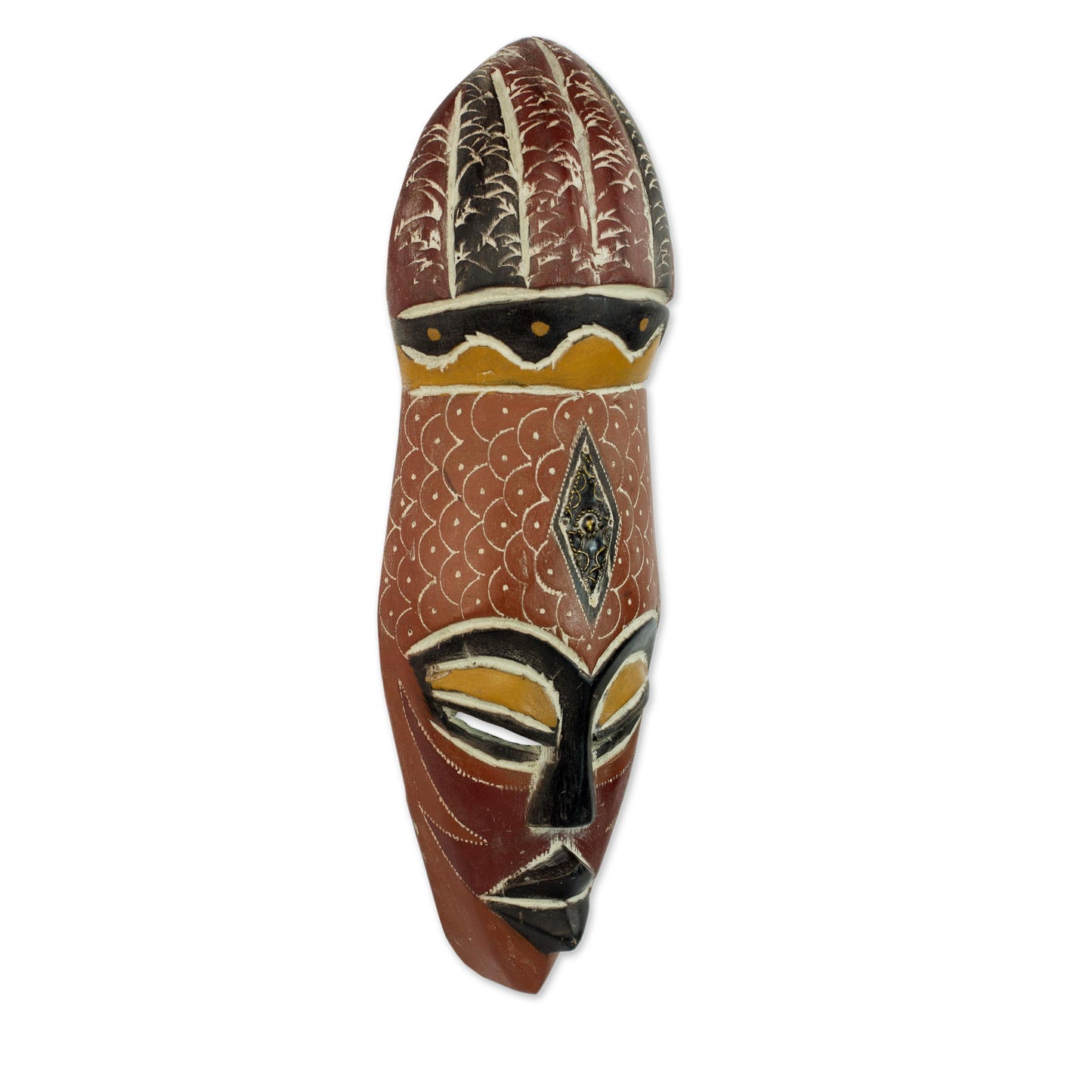 God's Gifts Artisan Crafted Nigerian Wood Mask