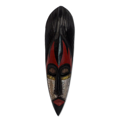 Fulani Maiden Nigerian Wood Mask