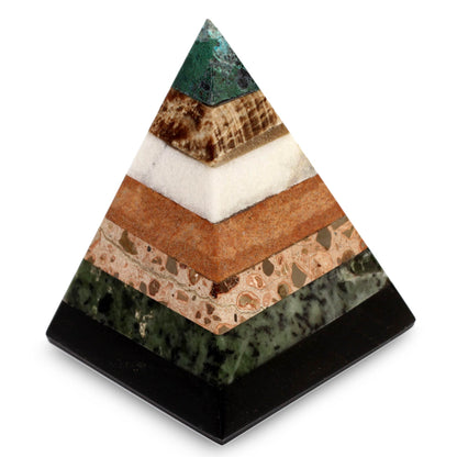 Empowered Handcrafted Gemstone Pyramid