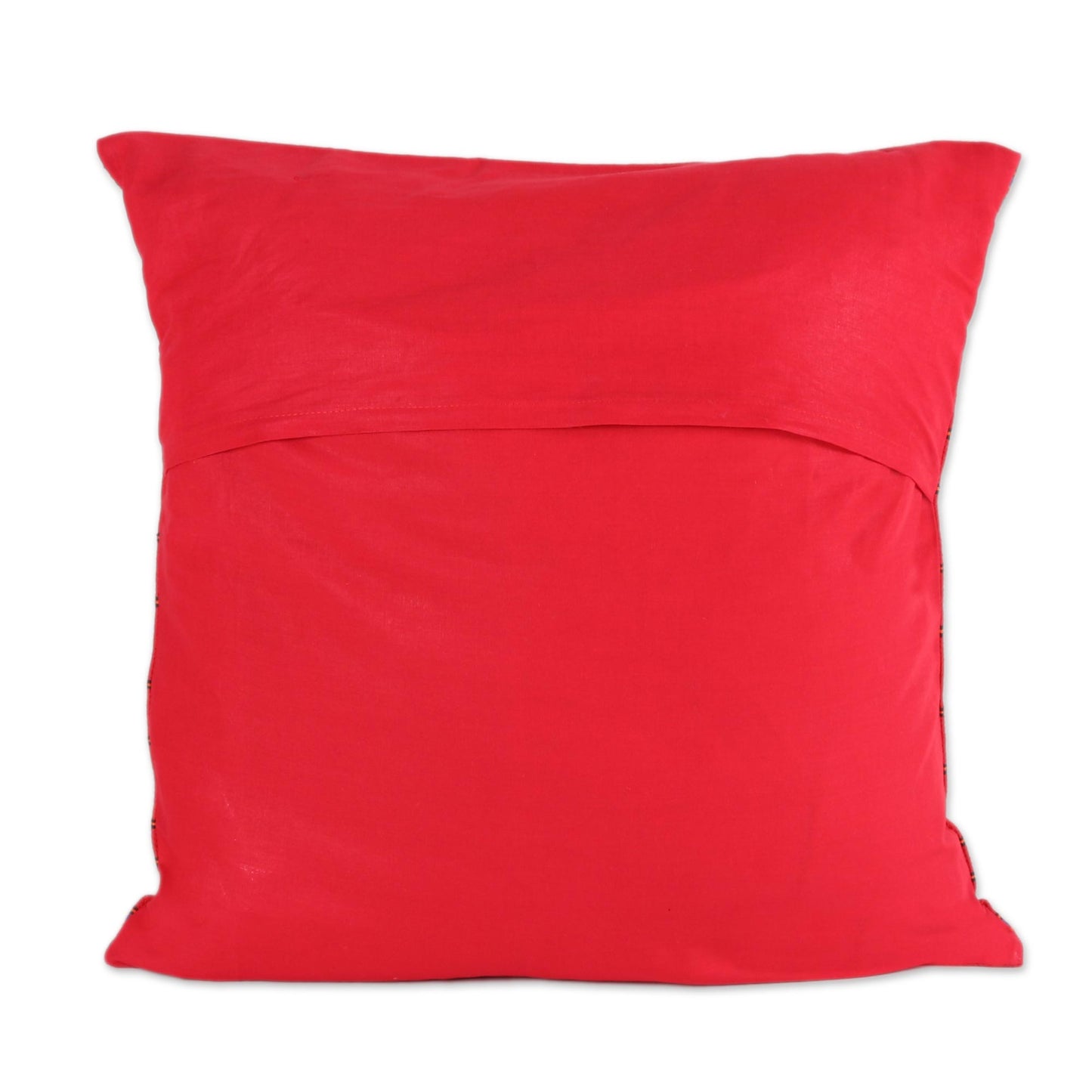 Desert Ruby Red Bollywood Throw Pillow Cover