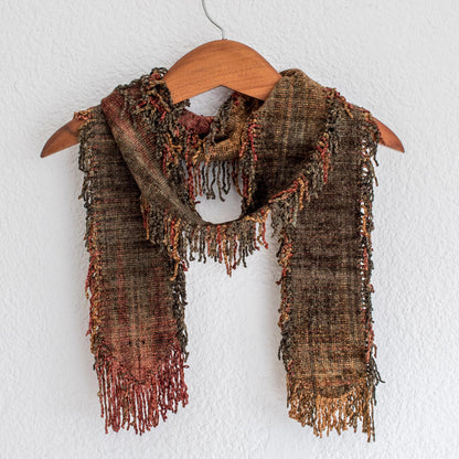 Pacaya Volcano Bamboo Scarf