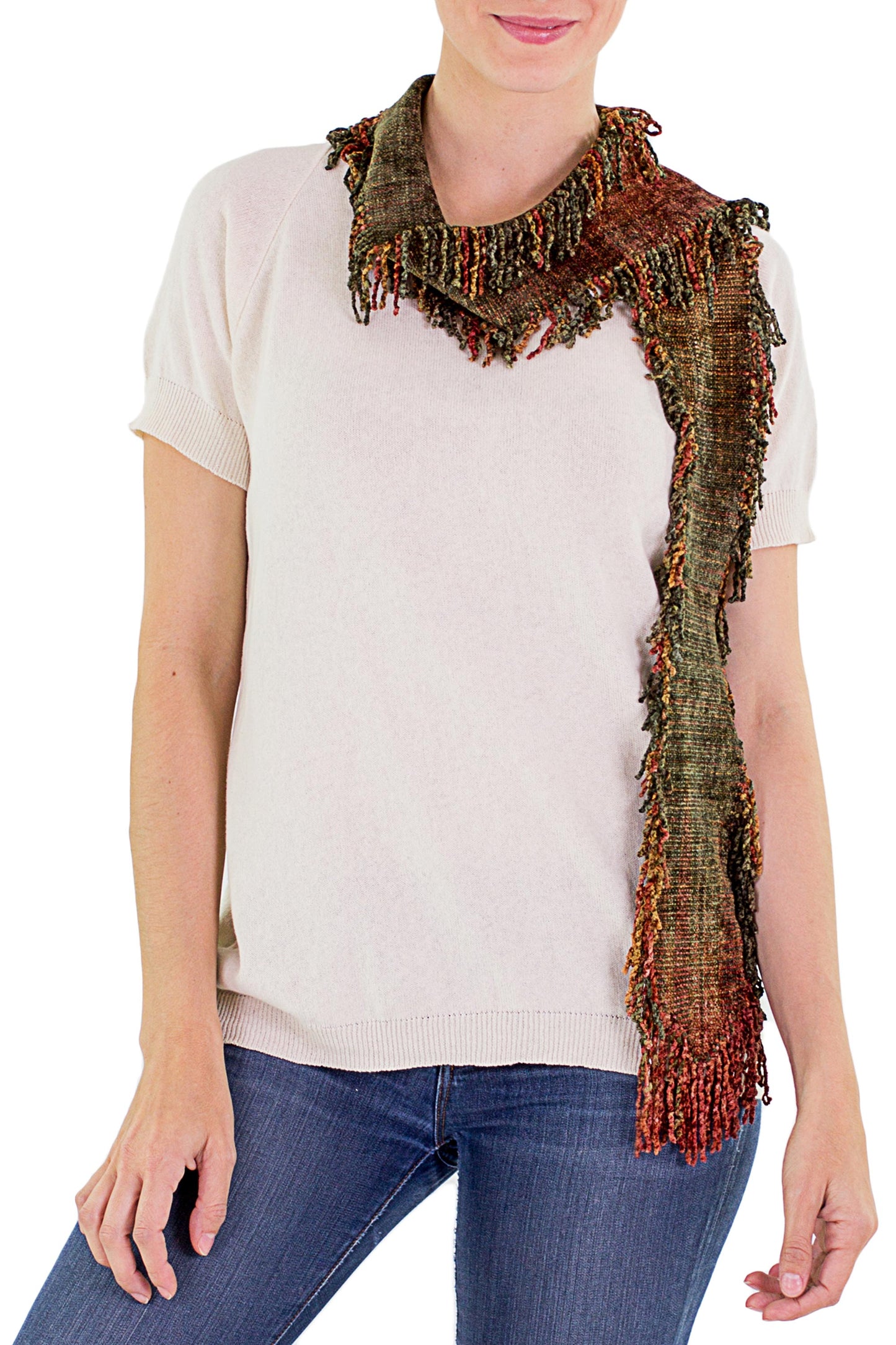 Pacaya Volcano Bamboo Scarf