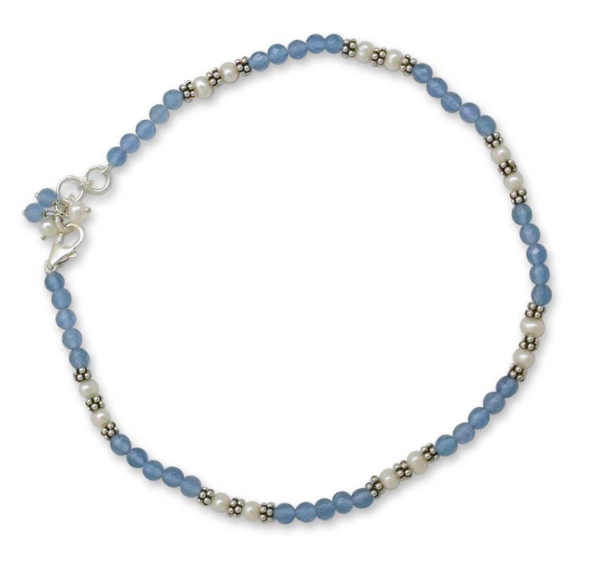 View of the Sky Pearl Anklet