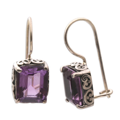 Imagine Amethyst & Sterling Silver Earrings