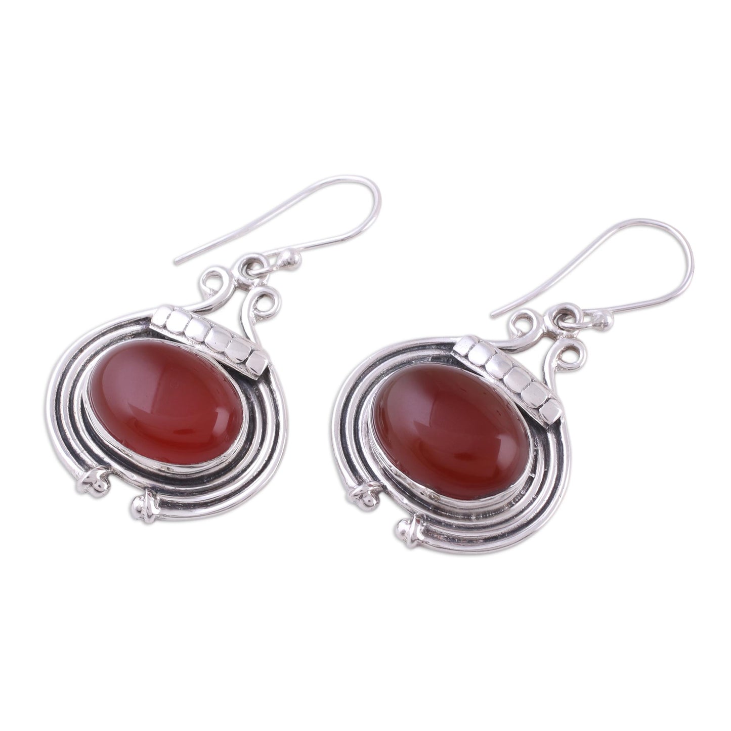 Desire Carnelian Dangle Earrings