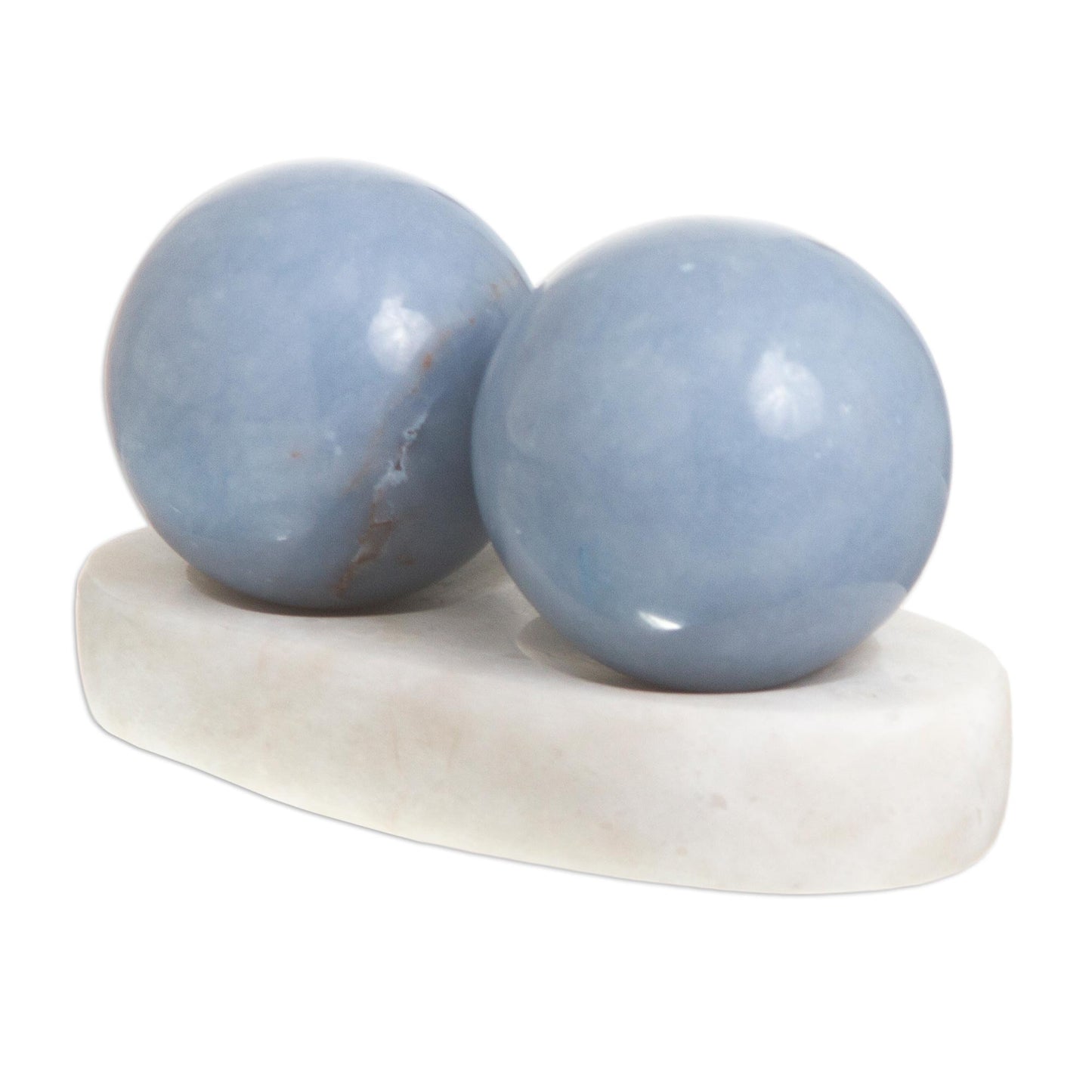 Celestial Peace Set of 2 Celestite Spheres