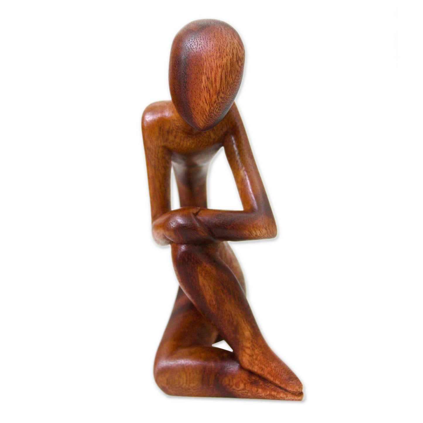 Alone Wood sculpture