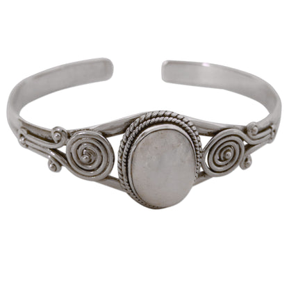 Morning Magic Sterling Silver Cuff Bracelet