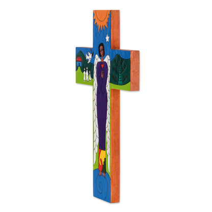 Angel Of Peace Religious Wall Cross