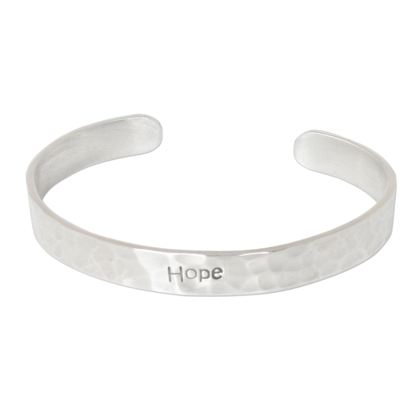 Hope Sterling Silver Cuff Bracelet