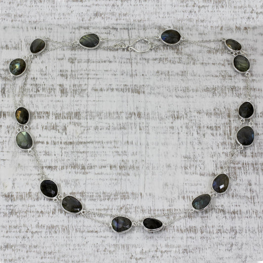 Duduma Majesty Labradorite Necklace