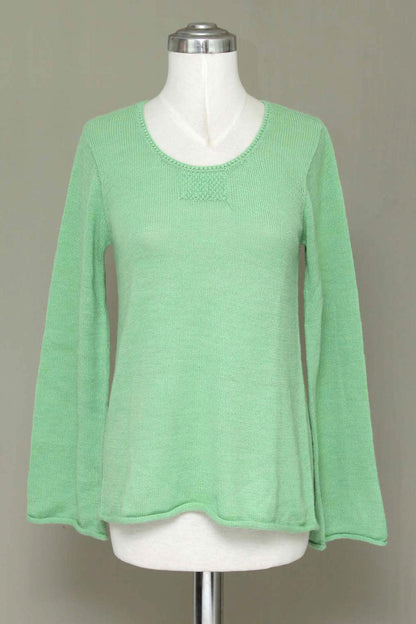 Mint Charisma Women's Alpaca Wool Blend Pullover Sweater